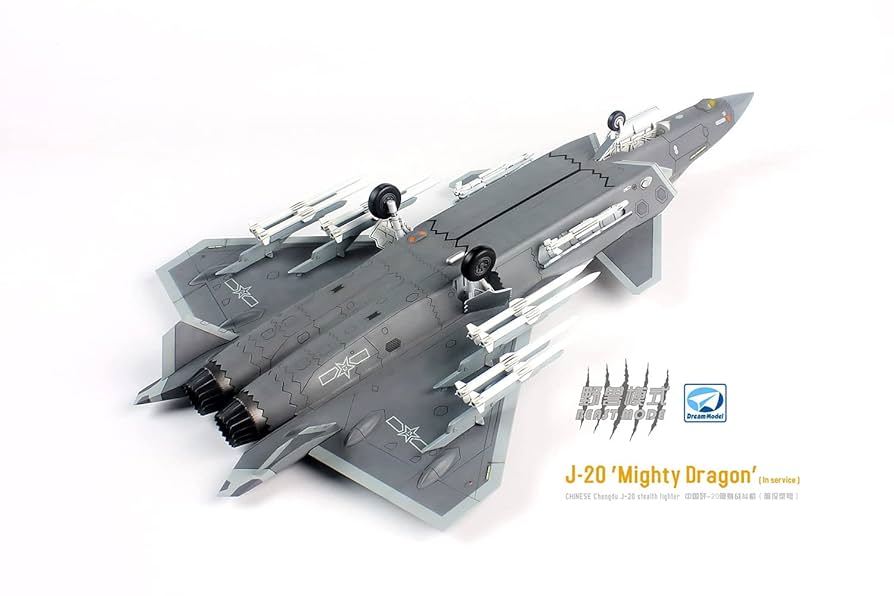 Amazon | ドリームモデル 1/72 中国空軍 J-20 威龍 ステルス戦闘